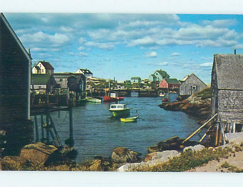 Unused Pre-1980 TOWN VIEW SCENE Peggy's Cove - Halifax Nova Scotia NS p8650