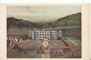 Wiltshire Postcard - Longleat House - Painting by Jan Siberechts 1676 Ref 13394A