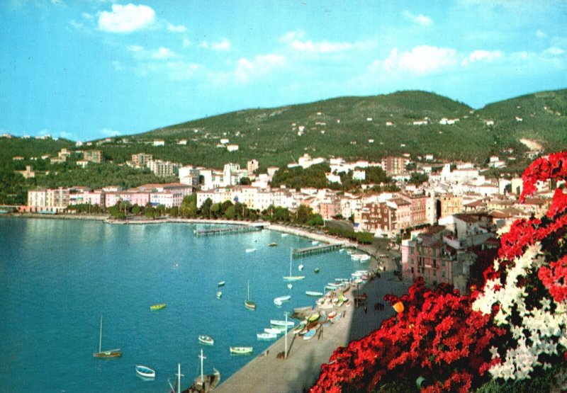 Vintage Postcard Golfo Di La Spezia Lerici Seen From The Castle Lerici Italy IT 