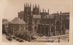 Postcard RPPC St Andrews Cathedral Sydney Australia