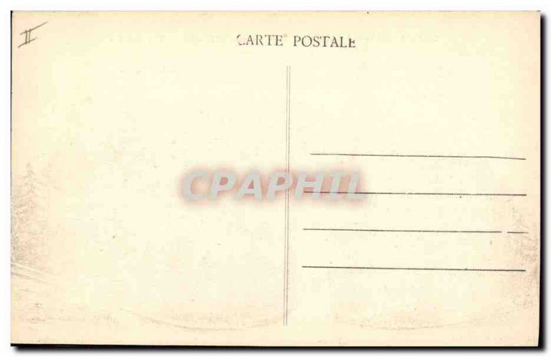 Old Postcard St Fargeau The castle has theft & # 39oiseau