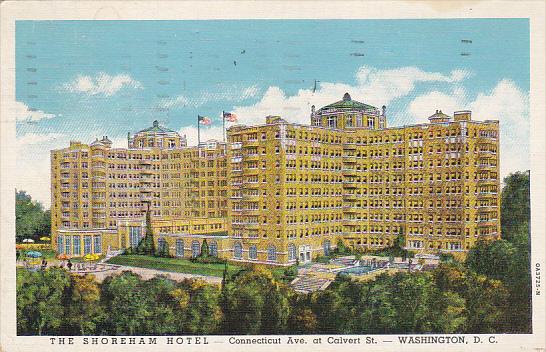 Shoreham Hotel Washington DC 1941