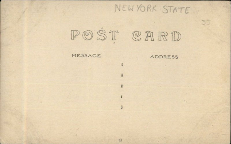 Cooperstown Drug Co Store Interior c1910 Real Photo Postcard