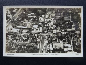 Surrey FARNHAM Aerial View Showing BOROUGH & EAST STREET - Old RP Postcard
