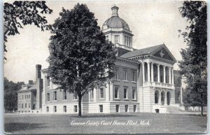 M-61219 Genesee County Court House Flint Michigan