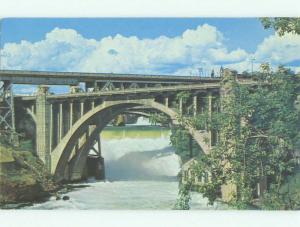 Pre-1980 BRIDGE SCENE Spokane Washington WA HJ0545