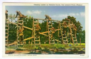 Climbing Ladder Obstacle Course, Fort Leonard Wood,  Missouri