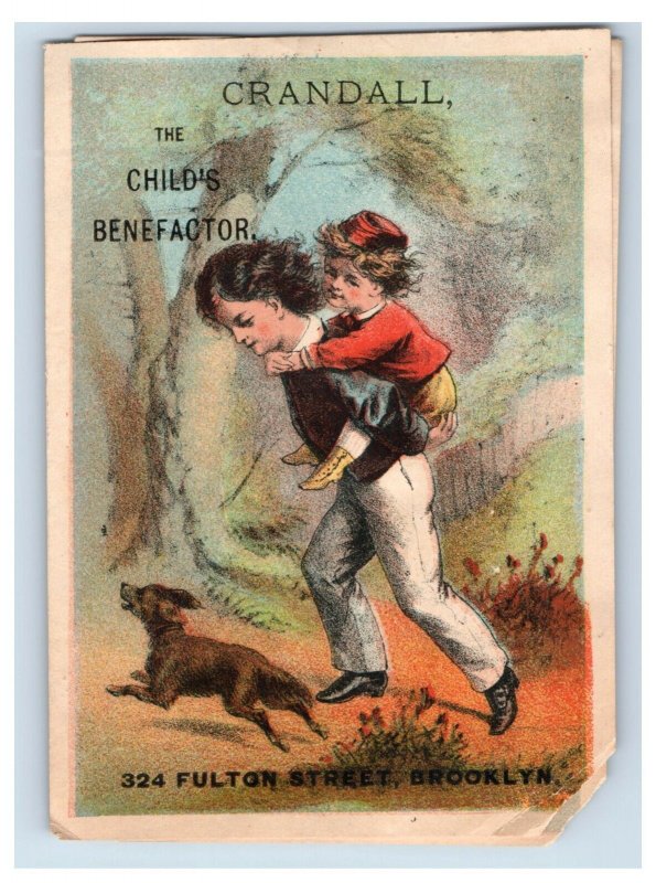 1880s Crandall The Child's Benefactor Lot Of 4 F44