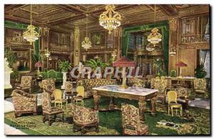 Postcard The Old Main Lobby Hotel La Salle Chicago