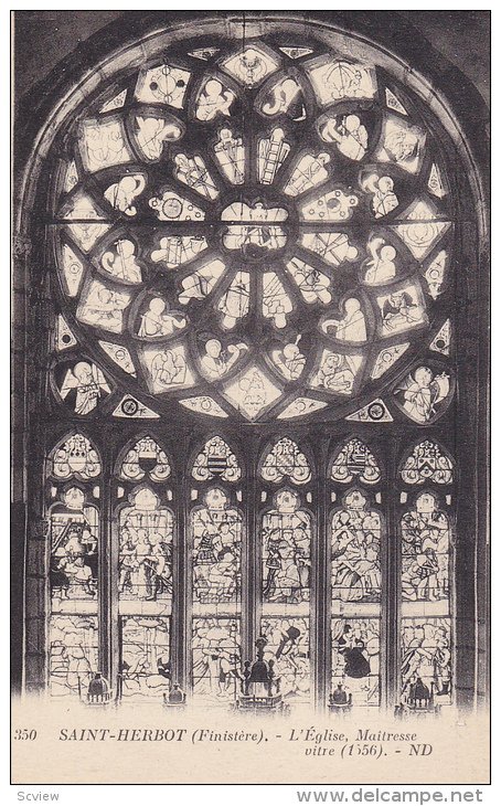 L'Eglise Maitresse, SAINT-HERBOT (Finistere), France, 1900-1910s