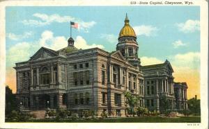 The State Capitol at Cheyenne WY, Wyoming