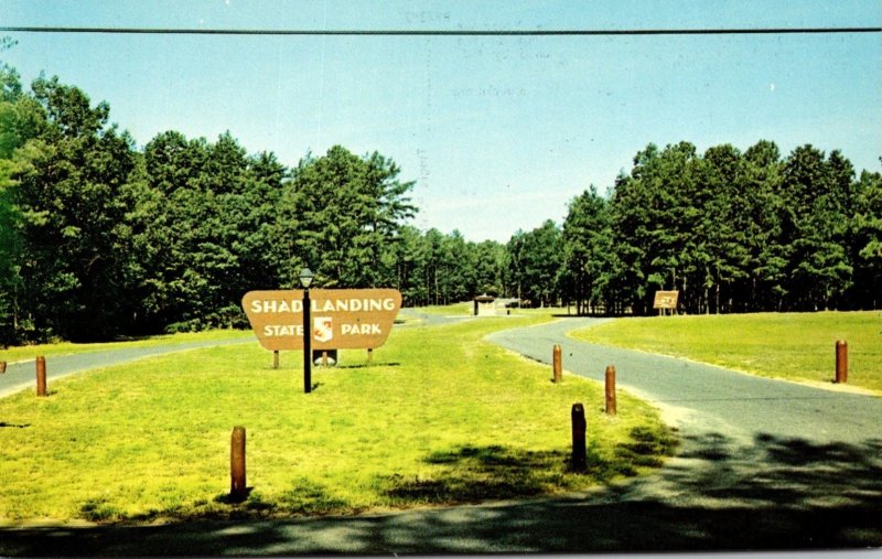 Maryland Worcester County Pocomoke River Shad Landing State Park Entrance Sign