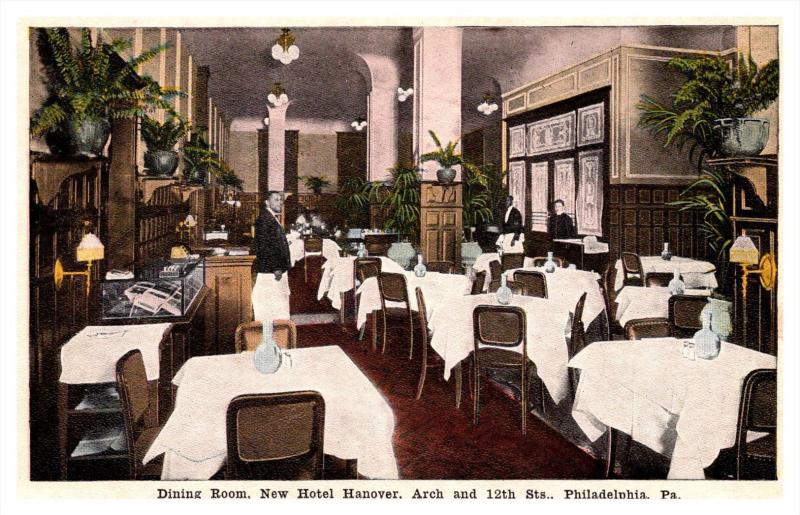 8146   PA Philadelphia  Hotel  Hanover  Dinning room