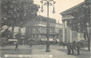 Argentina Buenos Aires Calle San Martin esq. Calle Rivadavia 1914