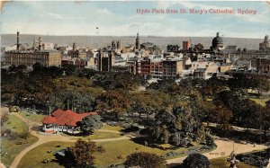 br104505 hyde park from st marys cathedral sidney australia
