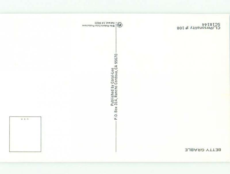 Pre-1980 FAMOUS ACTRESS BETTY GRABLE AC6429@