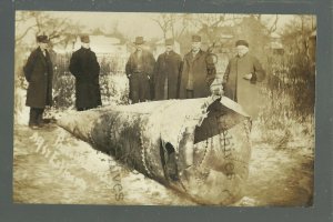 Grand Island NEBRASKA RPPC c1910 DISASTER Men Posing BOILER EXPLOSION Runs