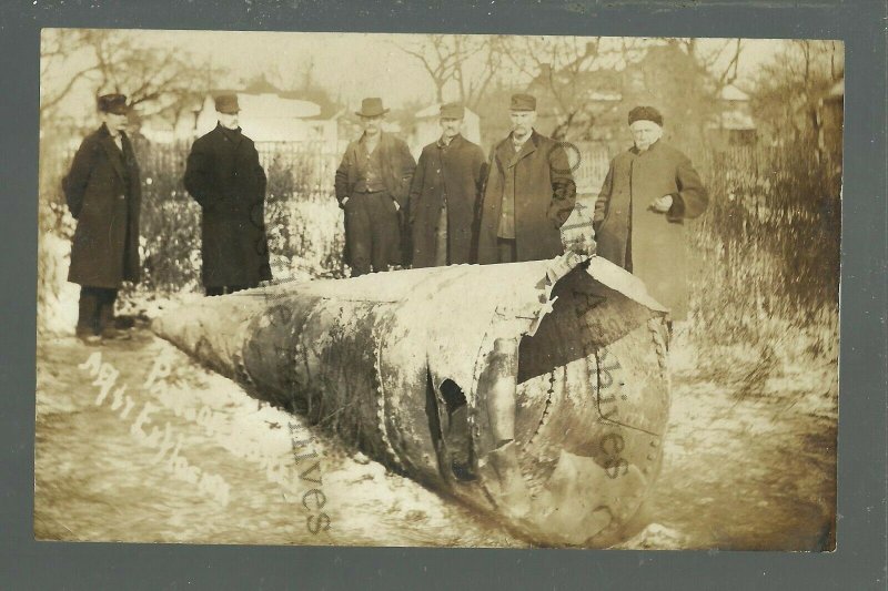 Grand Island NEBRASKA RPPC c1910 DISASTER Men Posing BOILER EXPLOSION Runs