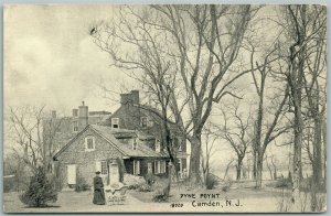 CAMDEN NJ PYNE POINT ANTIQUE POSTCARD