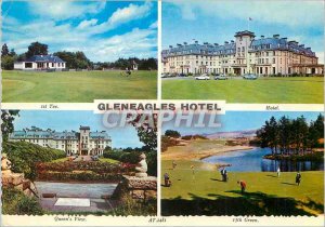 'Postcard Modern Gleneagles Hotel 1st Tee Hotel Queen''s View 13th Green'