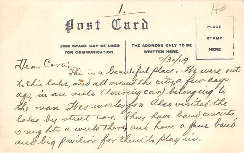 Lake Harriet Lake Harriet   - Minneapolis, Minnesota MN Postcard