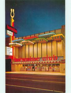 Unused Pre-1980 HORSESHOE CLUB CASINO Reno Nevada NV v4199