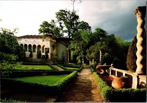 Tulsa OK Oklahoma, Villa Philbrook Museum of Art, Vintage Postcard CF1