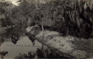 Lake County Florida FL Ocklawaha Real Photo RPPC Vintage Postcard