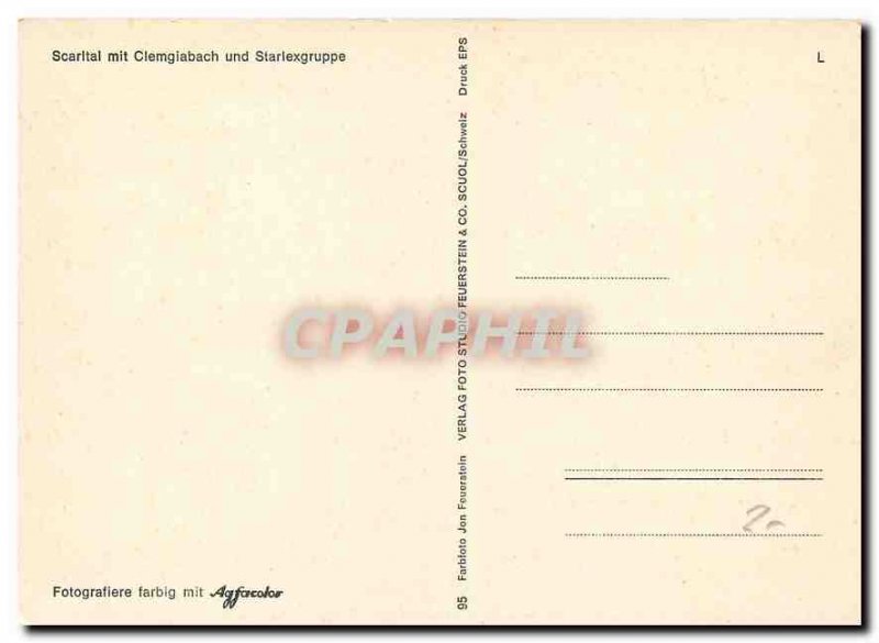 Postcard Modern Scarital und mit Clemgiabach Starlexgruppe