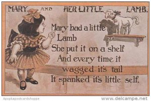 Mary &  Her Little Lamb 1910