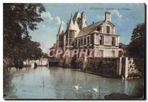 Old Postcard Esternay Marne Le Chateau