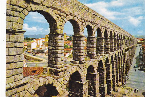 Spain Segovia Roman Aqqueduct