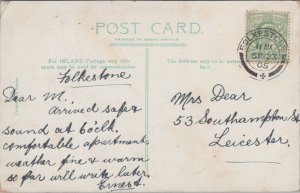 Genealogy Postcard - Dear - 53 Southampton Street, Leicester   RF7741