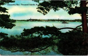 Alexandria Bay Thousand Islands St Lawrence Greetings Card Toronto Postcard Vtg