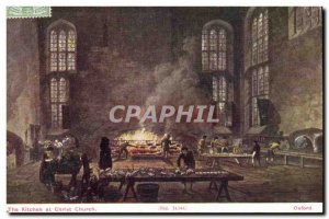 Great Britain Great Britain Oxford Old Postcard The kitchen at Christ church
