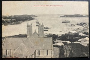 Mint New Caledonia Real Picture Postcard RPPC Noumea Panoramic View