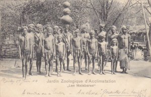 Group Of Natives Jardin Zoologique d'Acclimation Les Malabares Hagenbeck...