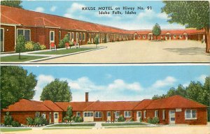 ID, Idaho Falls, Idaho, Kruse Motel, Multi-View, Kropp Co No 23568