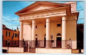 First Baptist Church CHARLESTON South Carolina USA Postcard