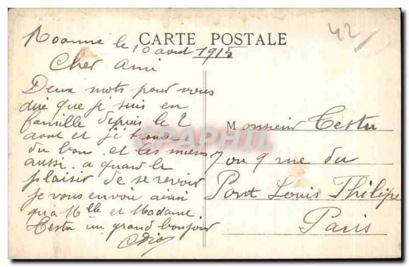 Old Postcard Roanne Theater