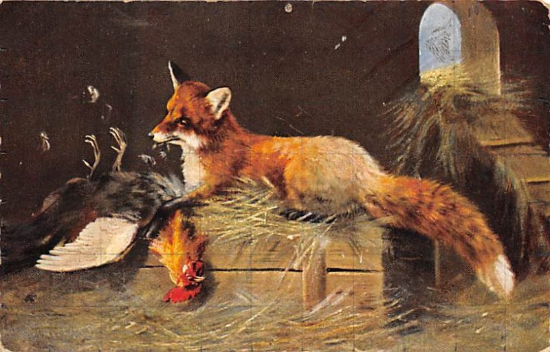 Fox Painting Unused 