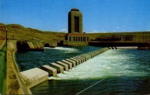 Montana Fort Peck Dam and Power House On The Missouri River