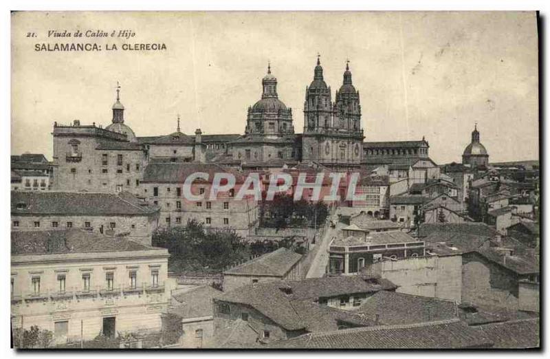 Old Postcard The Salamanca Clerecia