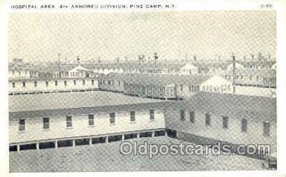 Hospital Area, 4th Armored Division, Pine Camp, NY, New York, USA US Navy, Mi...