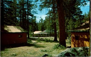 Postcard Tuolumne Meadows Lodge in Yosemite National Park, California