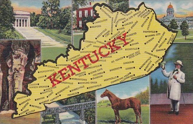 Map Of Kentucky