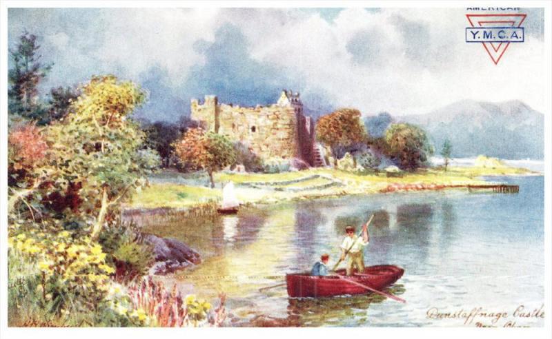 2435  Tuck's no.7682 Bonnie Scotland  The Highlands,  Dunstaffnage Castle