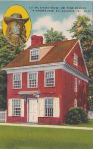 Pennsylvania Philadelphia Letitia Street House William Penn Mansion Fairmount...