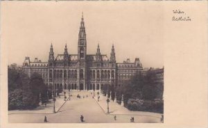 Austria Vienna Rathaus Real Photo