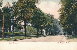 Looking down Lake Avenue - Rochester NY, New York - UDB